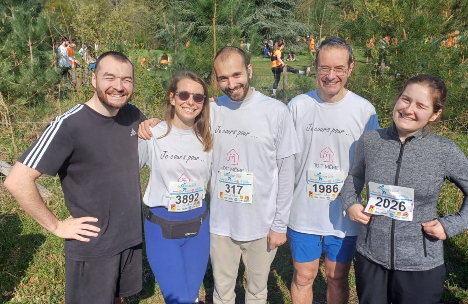Participation à la course Habitat et Humanisme aux couleurs de Toit Même